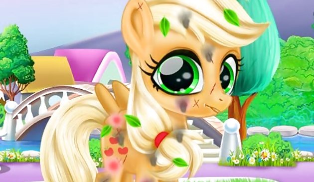 Забота о милом пони