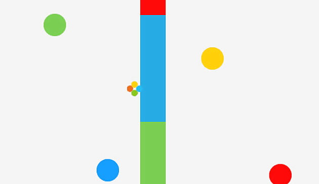 Прыгающая точка цвета