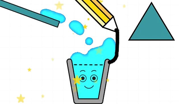 Счастливый наполненный стакан