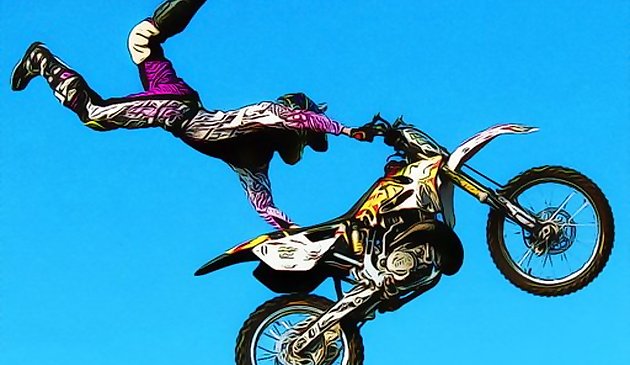 Crazy Motocross Salta Jigsaw