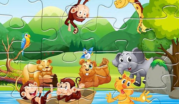 Животные пазл