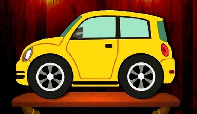 Детский автомобиль пазлы