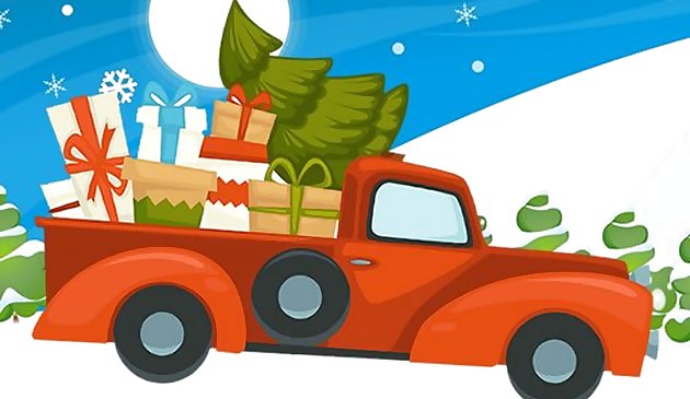 Рождественские транспортные средства различия