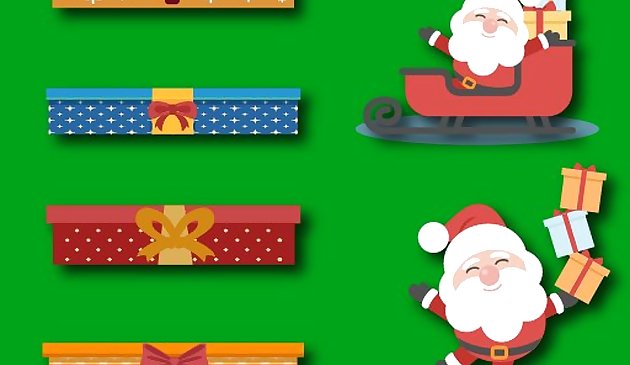 Сложите подарки Рождество