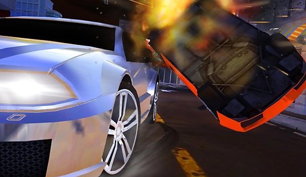 Городской дерби трюк и дрифт