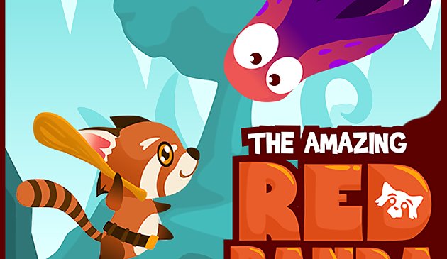 Удивительная красная панда