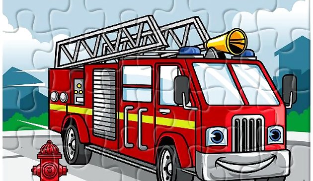 Транспорт пазл делюкс