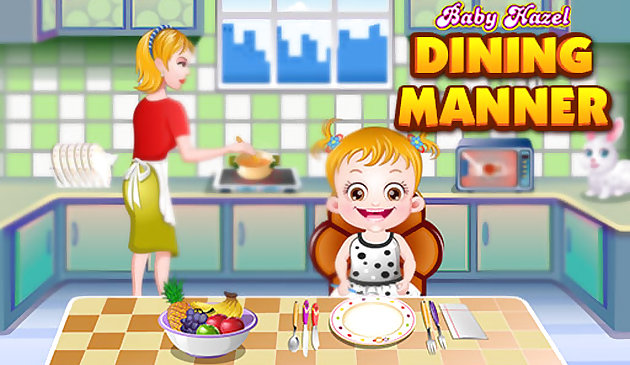 Малышка Хейзел манеры за столом