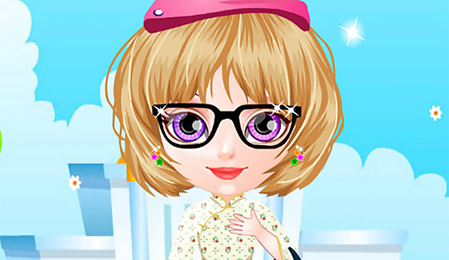 Малышка Хелен идёт в школу