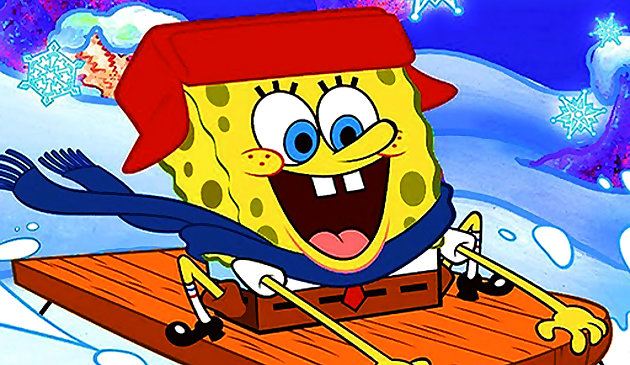 Спанчбоб зимний пазл