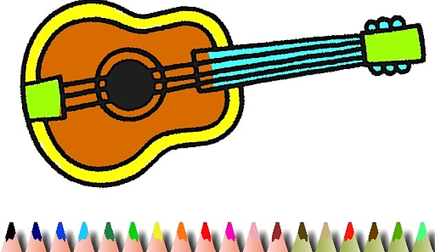 BTS музыкальные инструменты книжка-раскраска