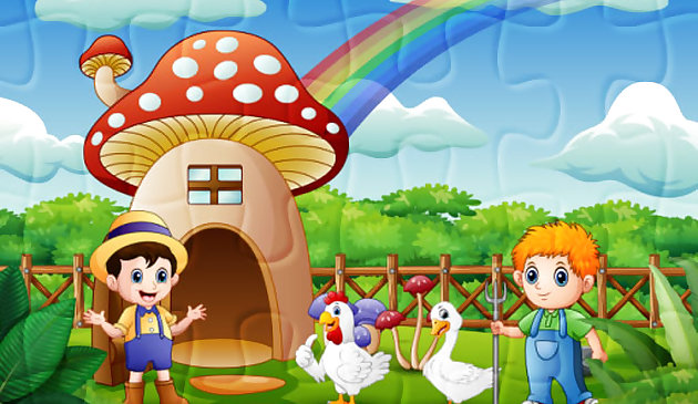 Фермерские животные пазл