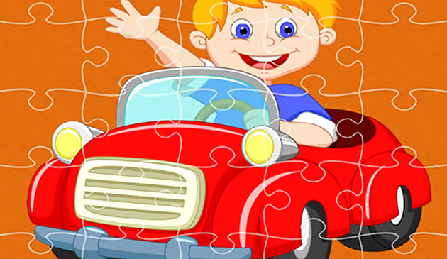 Педальные автомобили пазл