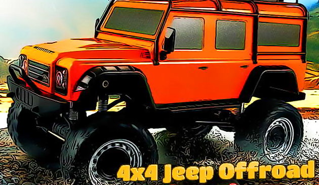 4x4 Jeep Offroad Drive Yapboz