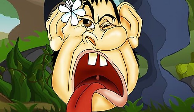 Забавное лицо пазл