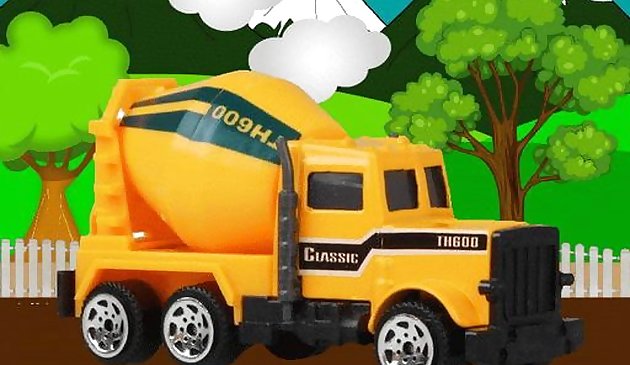 Строительные транспортные средства пазл