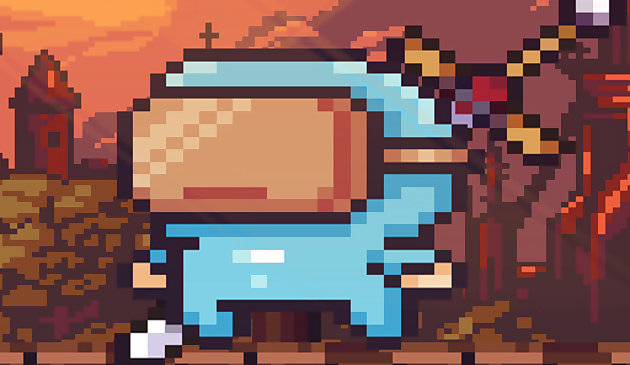 Пиксельный ниндзя защитник