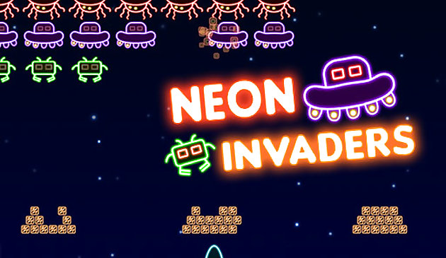 Neon Invaders Klasikong