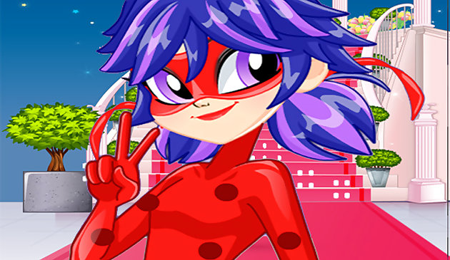 Чудесная Ледибаг свадебная одевалка