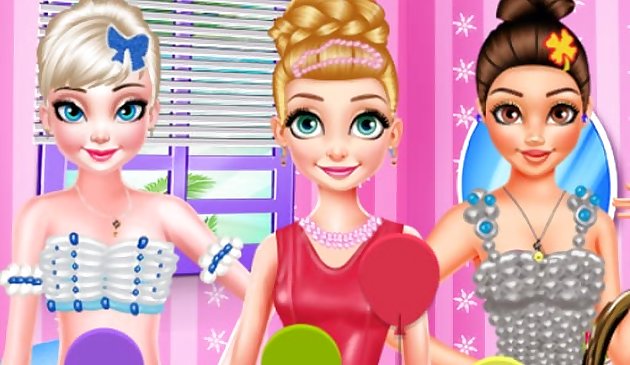 Принцесса фестиваль воздушных шариков одевалка