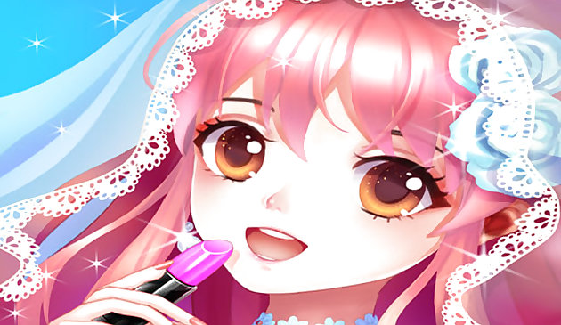 Анимэ свадебный макияж невесты