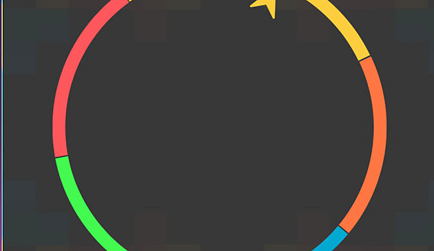 Сумасшедшее бесконечное цветное колесо