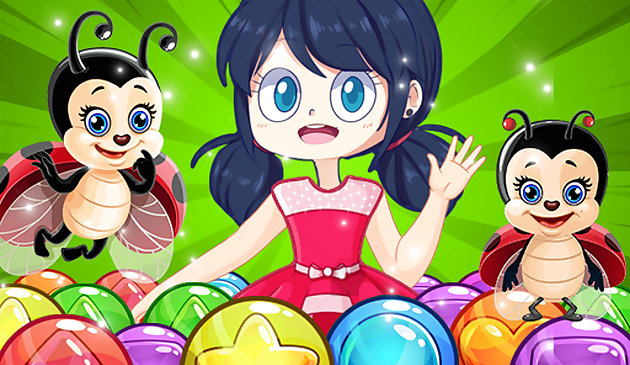 Чудесная Леди Баг пузырьковый шутер