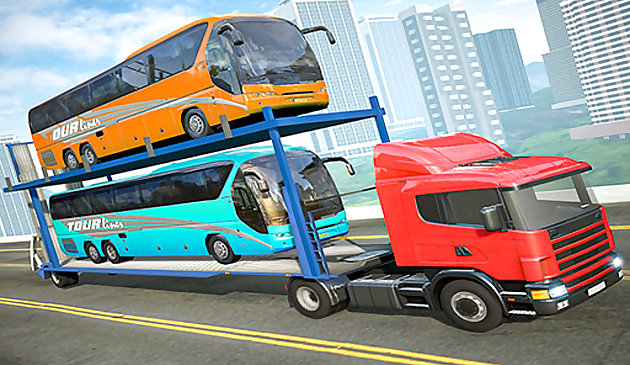 城市巴士运输卡车免费运输游戏