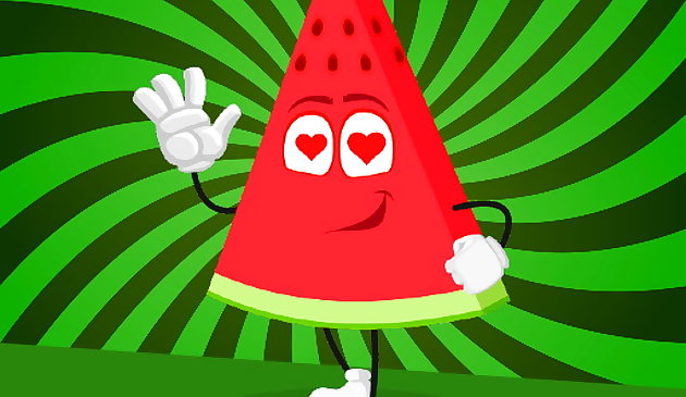 Забавные фрукты пазл