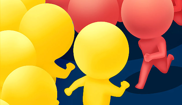 Число мастеров бегун толпы 3D