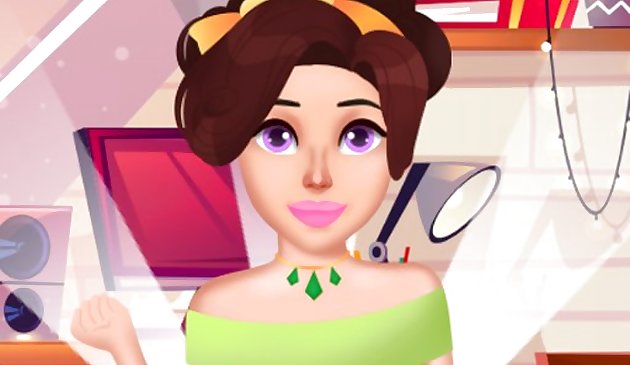 Весёлый макияж вечеринки