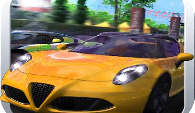 Гонка быстрого автомобиля: симулятор вождения