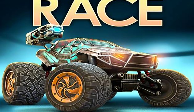 Гоночная ракета арена автомобиль экстрим противостояние