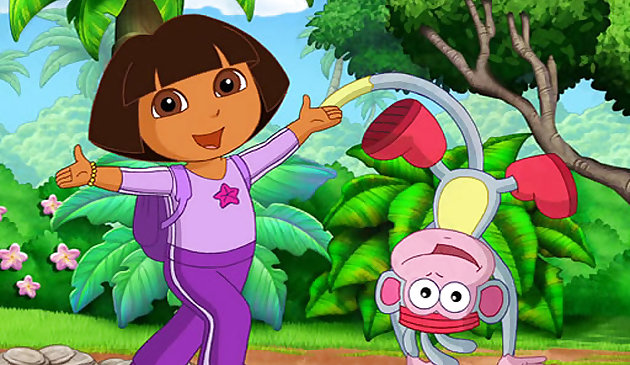Dora - Encuentra siete diferencias