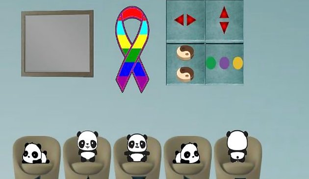 Panda Hausmeister Flucht
