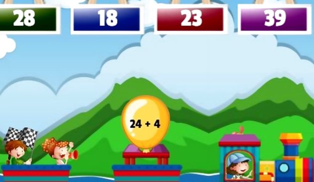 Математическая тренировка сложения