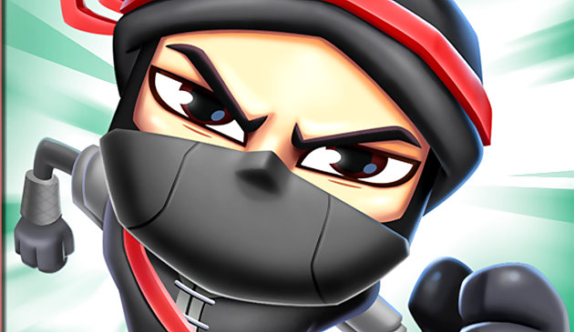 Ниндзя бежит гонка