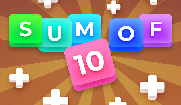 Сумма 10 слияние числовых плиток
