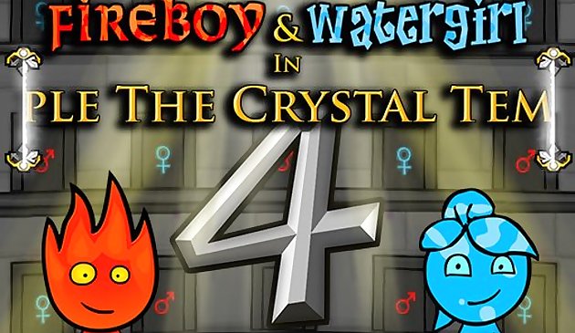 Game Kuil Kristal Fireboy dan Watergirl 4