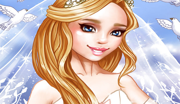 Свадебная одевалка невеста и жених