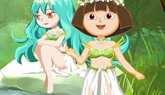 Даша и волшебница в лесу