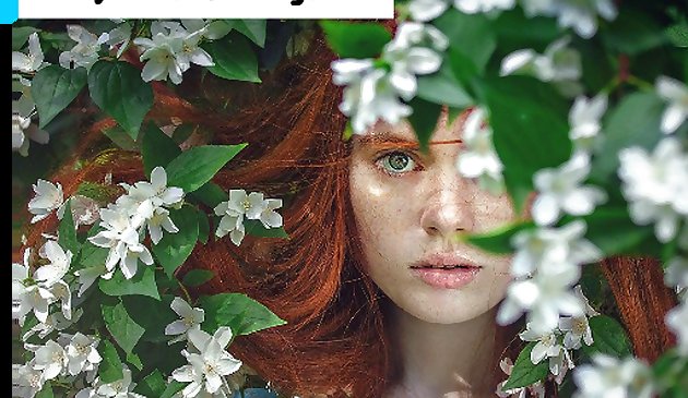 Сказочная девушка пазл