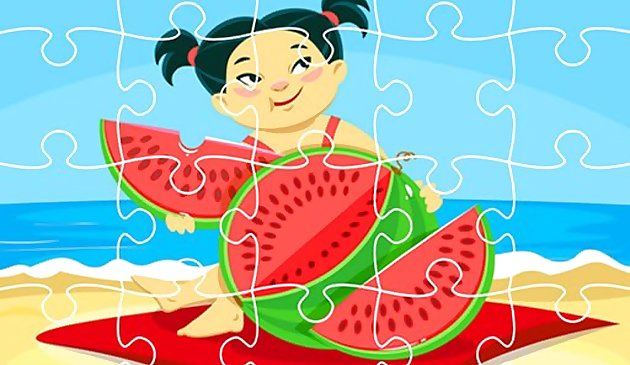 Летняя еда пазл