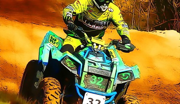 Экстремальный квадроцикл пазл