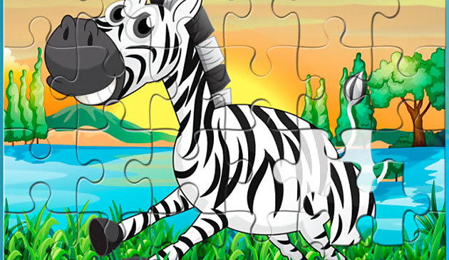 Счастливые животные пазл