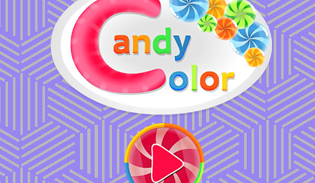 Цветная конфета