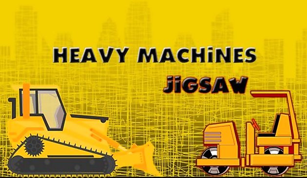 Тяжёлые машины пазл