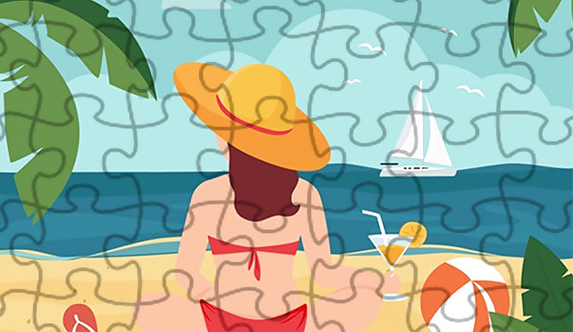 Puzzle de plage d’été