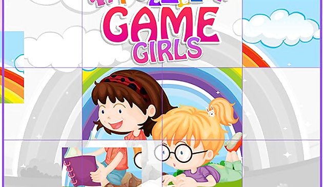 Puzzle Game Girls - Dibujos animados