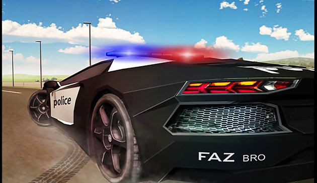 Преследование полицейского автомобиля Симулятор вождения